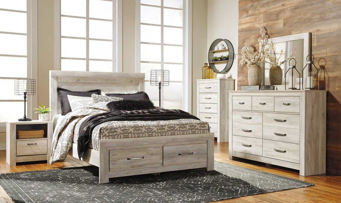 Bellaby Bed with 2 Storage Drawers - Levi's Discount Furniture (Vineland, NJ)