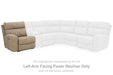 Next-Gen DuraPella Power Reclining Sectional Loveseat - Levi's Discount Furniture (Vineland, NJ)