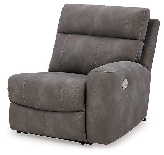 Next-Gen DuraPella Power Reclining Sectional Loveseat - Levi's Discount Furniture (Vineland, NJ)