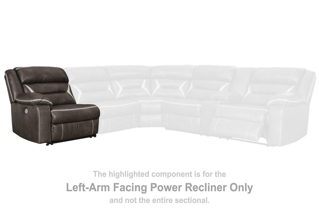 Kincord Power Reclining Sectional Loveseat