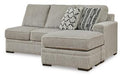 Calnita Sectional with Chaise - Levi's Discount Furniture (Vineland, NJ)