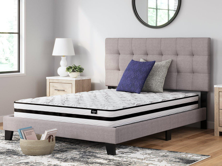 8 Inch Chime Innerspring Mattress Set - Levi's Discount Furniture (Vineland, NJ)