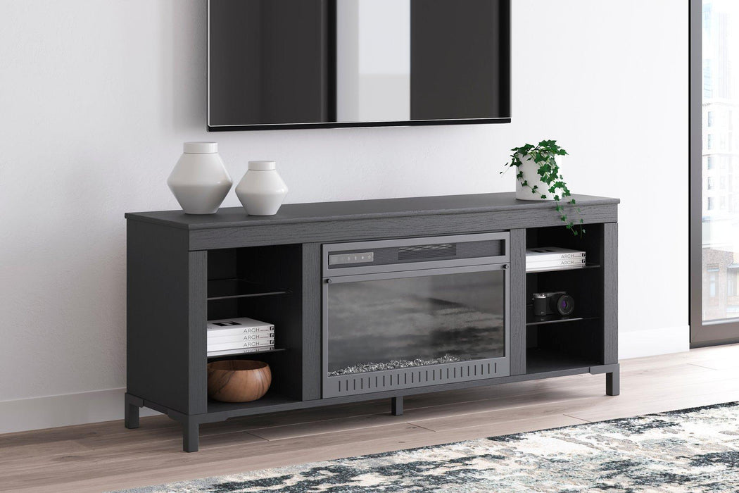 Cayberry Entertainment Center with Electric Fireplace - Levi's Discount Furniture (Vineland, NJ)