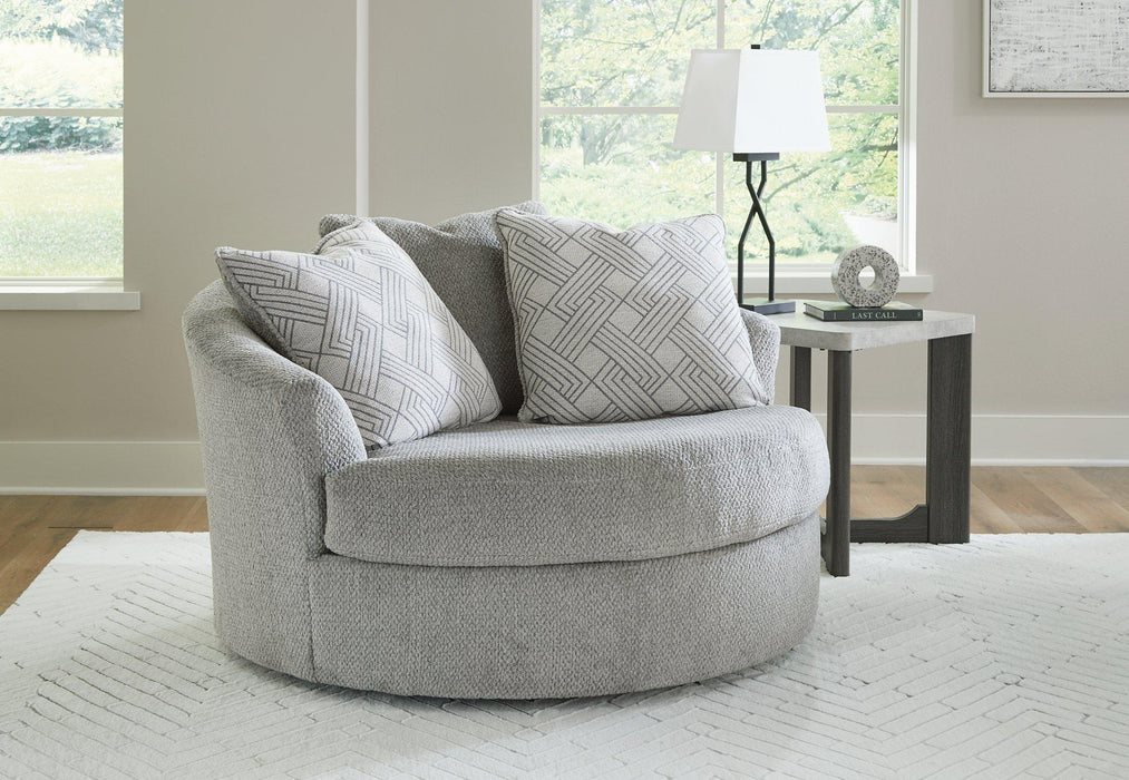 Casselbury Oversized Swivel Accent Chair - Levi's Discount Furniture (Vineland, NJ)