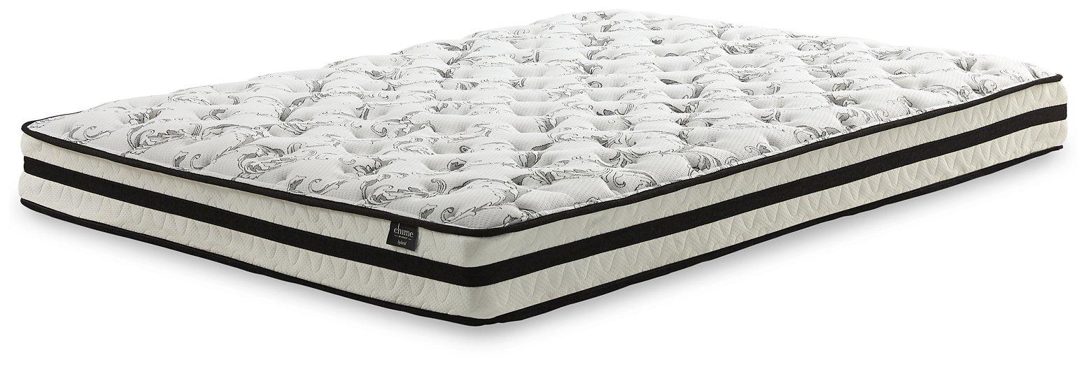8 Inch Chime Innerspring Mattress Set - Levi's Discount Furniture (Vineland, NJ)