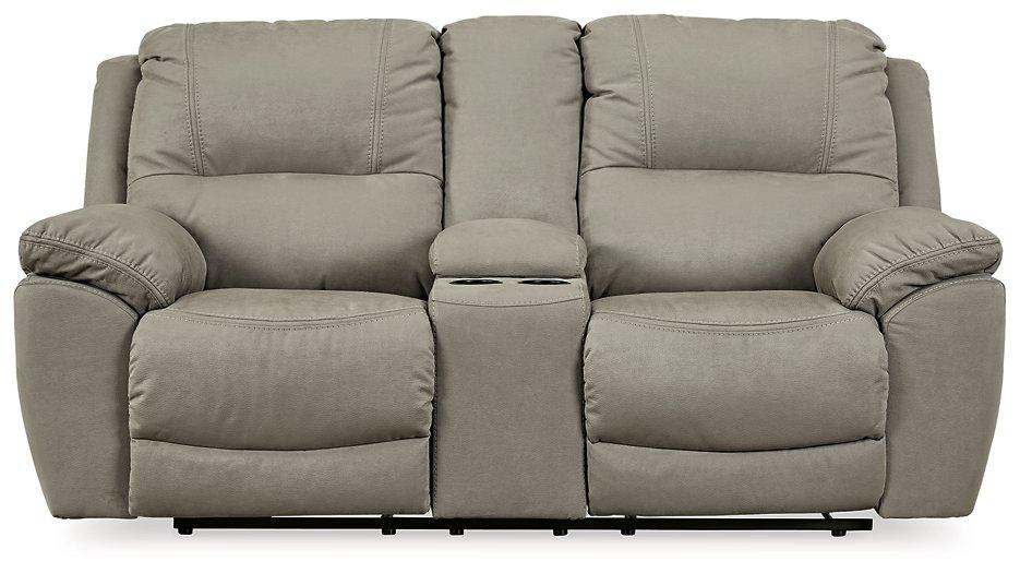 Next-Gen Gaucho Reclining Loveseat with Console - Levi's Discount Furniture (Vineland, NJ)