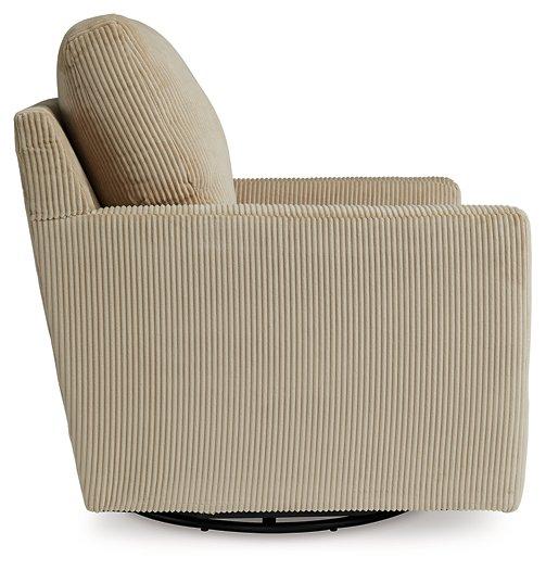 Icaman Swivel Accent Chair - Levi's Discount Furniture (Vineland, NJ)
