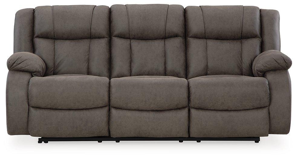 First Base Reclining Sofa - Levi's Discount Furniture (Vineland, NJ)