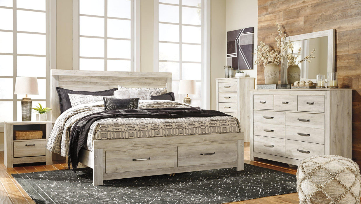 Bellaby Bed with 2 Storage Drawers - Levi's Discount Furniture (Vineland, NJ)