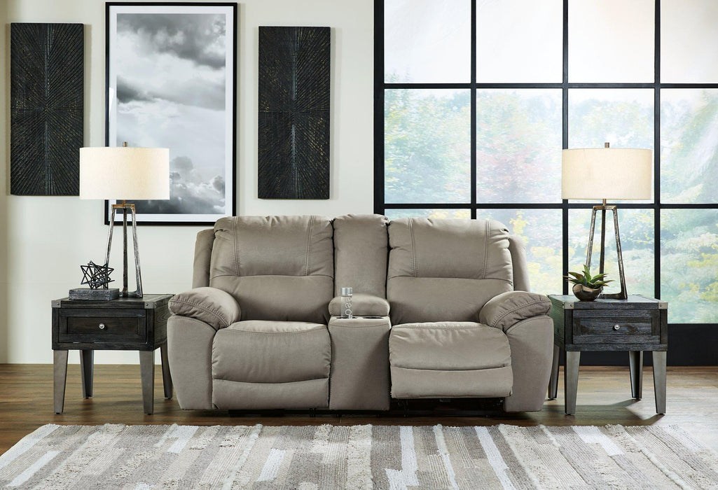 Next-Gen Gaucho Power Reclining Loveseat with Console - Levi's Discount Furniture (Vineland, NJ)