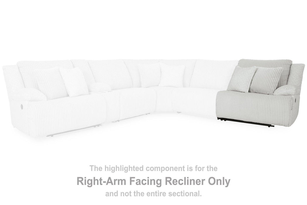 Top Tier Reclining Sectional with Chaise - Levi's Discount Furniture (Vineland, NJ)