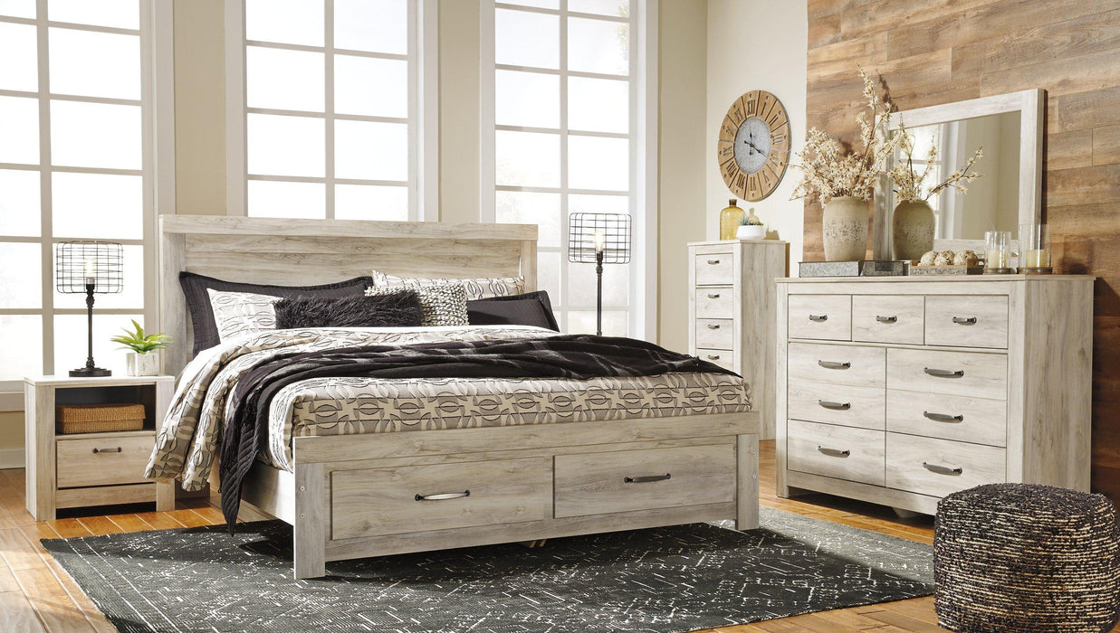 Bellaby Bed with 2 Storage Drawers - Levi's Discount Furniture (Vineland, NJ)