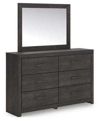 Hollivern Dresser and Mirror - Levi's Discount Furniture (Vineland, NJ)