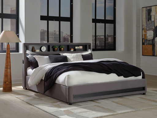 Verishaw Upholstered Bed - Levi's Discount Furniture (Vineland, NJ)