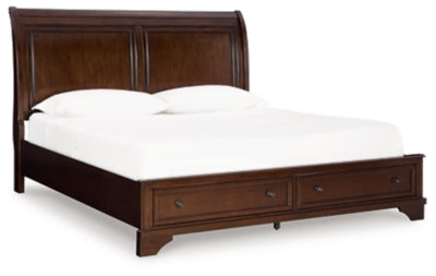 Trellington Sleigh Storage Bed - Levi's Discount Furniture (Vineland, NJ)