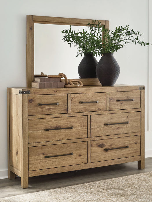 Ridgester Dresser and Mirror - Levi's Discount Furniture (Vineland, NJ)