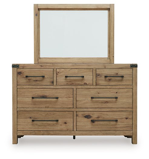 Ridgester Dresser and Mirror - Levi's Discount Furniture (Vineland, NJ)