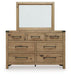 Ridgester Dresser and Mirror - Levi's Discount Furniture (Vineland, NJ)