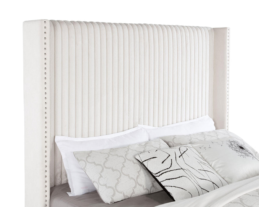 Natasha Wingback Bed - Levi's Discount Furniture (Vineland, NJ)