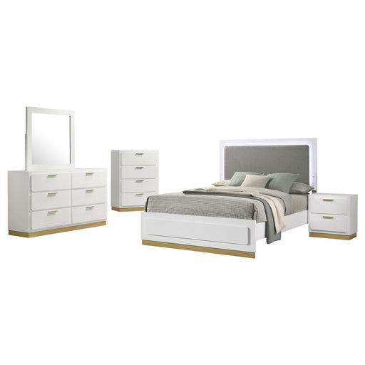 Caraway 5 Pc Bedroom Set - Levi's Discount Furniture (Vineland, NJ)