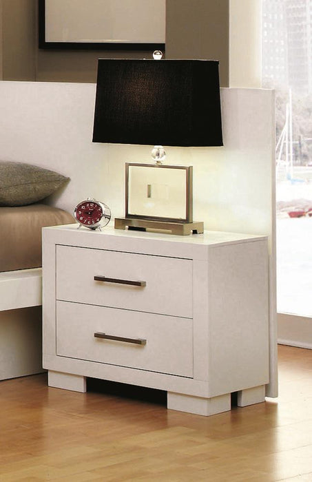 Jessica Nightstand Panels White (Set of 2) - Levi's Discount Furniture (Vineland, NJ)