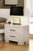 Jessica Nightstand Panels White (Set of 2) - Levi's Discount Furniture (Vineland, NJ)