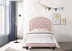 GABY TWIN PLATFORM BED ADJ HB PINK image