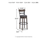 Caitbrook Bar Height Bar Stool - Levi's Discount Furniture (Vineland, NJ)