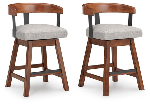 Ralene Counter Height Barstool (Set of 2) - Levi's Discount Furniture (Vineland, NJ)