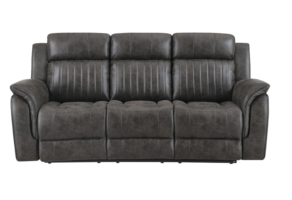 U8517 GREY RECLINING SOFA image