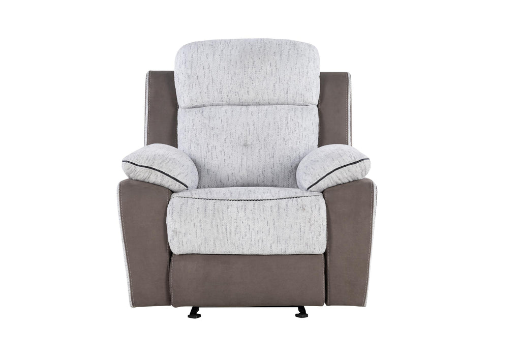 U5050 LIGHT GREY/DARK GREY 30 GLIDER RECLINER image