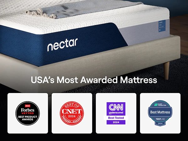 Nectar Classic Memory Foam 5.1 Mattress - Levi's Discount Furniture (Vineland, NJ)