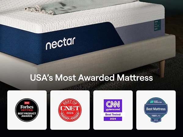 Nectar Premier Memory Foam 5.1 Mattress - Levi's Discount Furniture (Vineland, NJ)