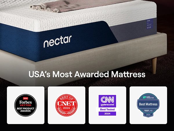 Nectar Luxe Memory Foam 5.1 Mattress - Levi's Discount Furniture (Vineland, NJ)