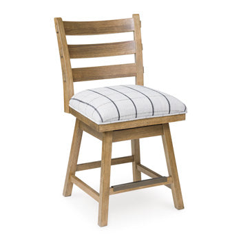 Gramburg Counter Height Swivel Barstool - Levi's Discount Furniture (Vineland, NJ)