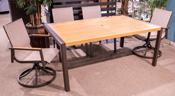 Carmel Highlands Outdoor Dining Table - Levi's Discount Furniture (Vineland, NJ)