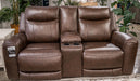 Gravier Power Reclining Loveseat with Console - Levi's Discount Furniture (Vineland, NJ)