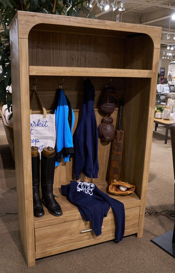 Dovander Hall Tree with Storage Bench - Levi's Discount Furniture (Vineland, NJ)