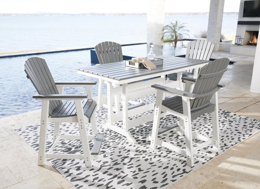 Transville Outdoor Dining Set - Levi's Discount Furniture (Vineland, NJ)
