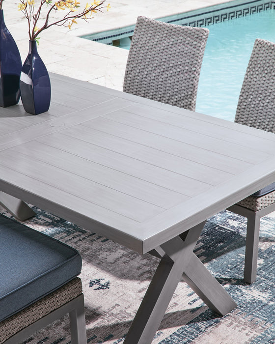 Half Moon Beach Outdoor Dining Table - Levi's Discount Furniture (Vineland, NJ)