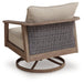 Harmony Headlands Outdoor Swivel Lounge with Cushion - Levi's Discount Furniture (Vineland, NJ)