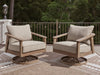 Harmony Headlands Outdoor Swivel Lounge with Cushion - Levi's Discount Furniture (Vineland, NJ)