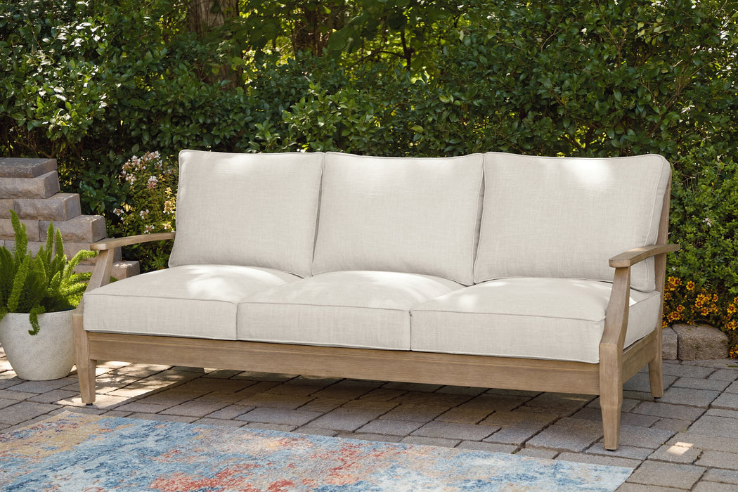 Carter Hall Outdoor Sofa with Cushion - Levi's Discount Furniture (Vineland, NJ)