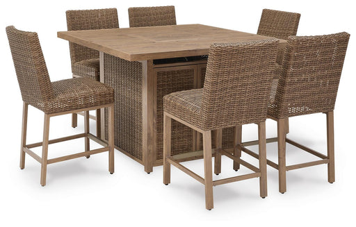 Walton Bridge Outdoor Dining Set - Levi's Discount Furniture (Vineland, NJ)