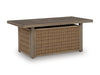 Laguna Heights Outdoor Fire Pit Table - Levi's Discount Furniture (Vineland, NJ)