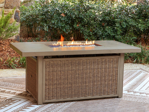 Laguna Heights Outdoor Fire Pit Table - Levi's Discount Furniture (Vineland, NJ)