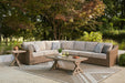Laguna Heights Outdoor Sectional - Levi's Discount Furniture (Vineland, NJ)