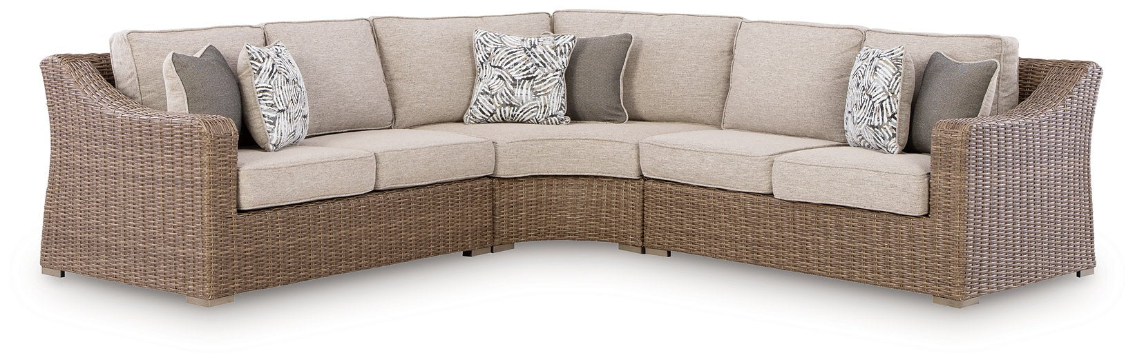Laguna Heights Outdoor Sectional - Levi's Discount Furniture (Vineland, NJ)