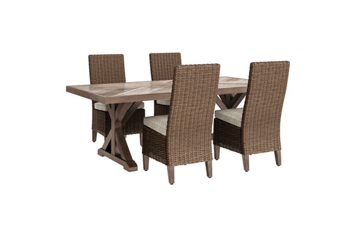 Beachcroft Outdoor Dining Set - Levi's Discount Furniture (Vineland, NJ)