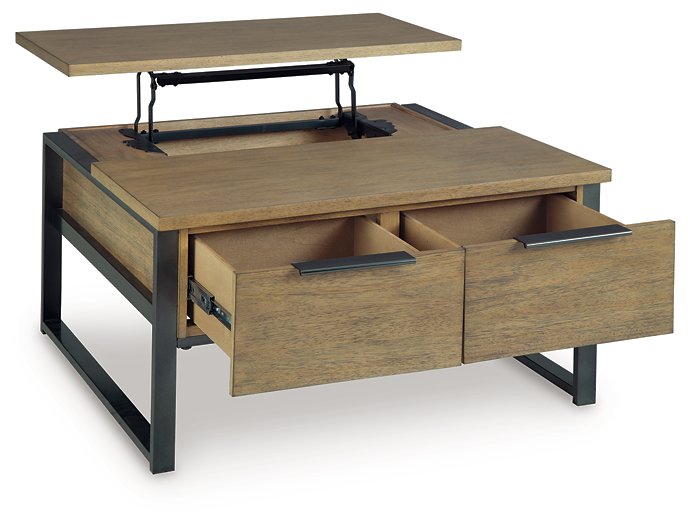 Montia Lift-Top Coffee Table - Levi's Discount Furniture (Vineland, NJ)
